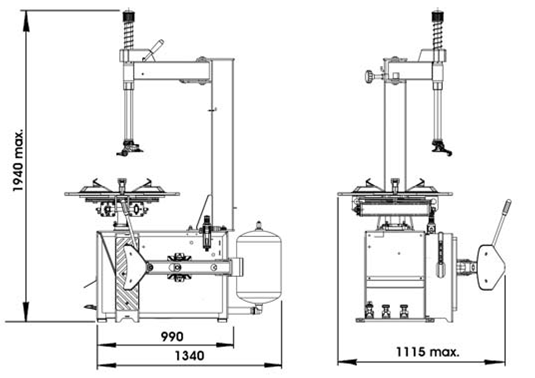 M322 (Dimensions)