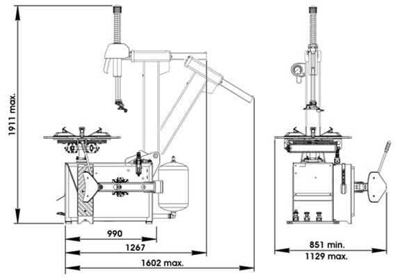 M422 (Dimensions)