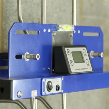 Camber Caster Digital Gauge Mounted