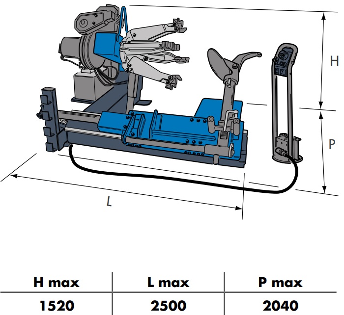 F560 Dimensions